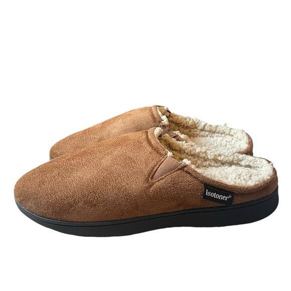 Isotoner Signature Memory Foam Slippers Size 8-9 Medium NWT - Picture 6 of 13
